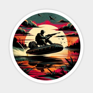 Swampboat Hunter Design Magnet